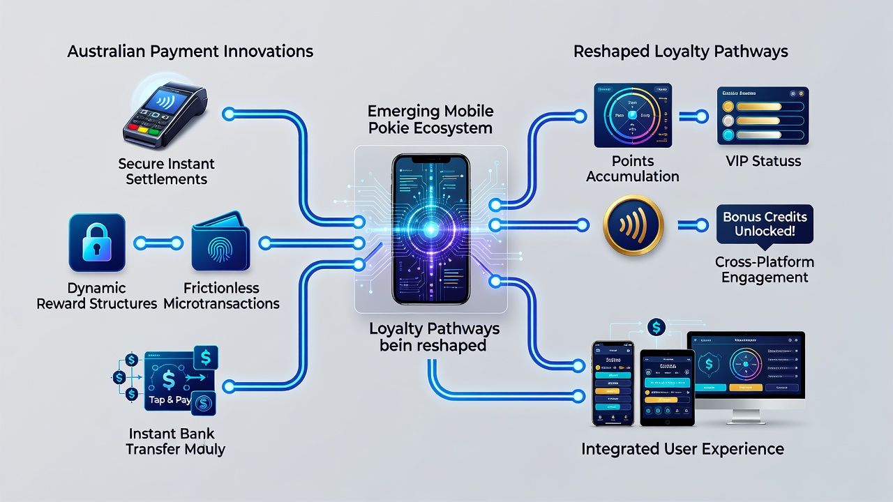 Mobile Pokie-Ökosysteme mit Zahlungs- und Treuefunktionen