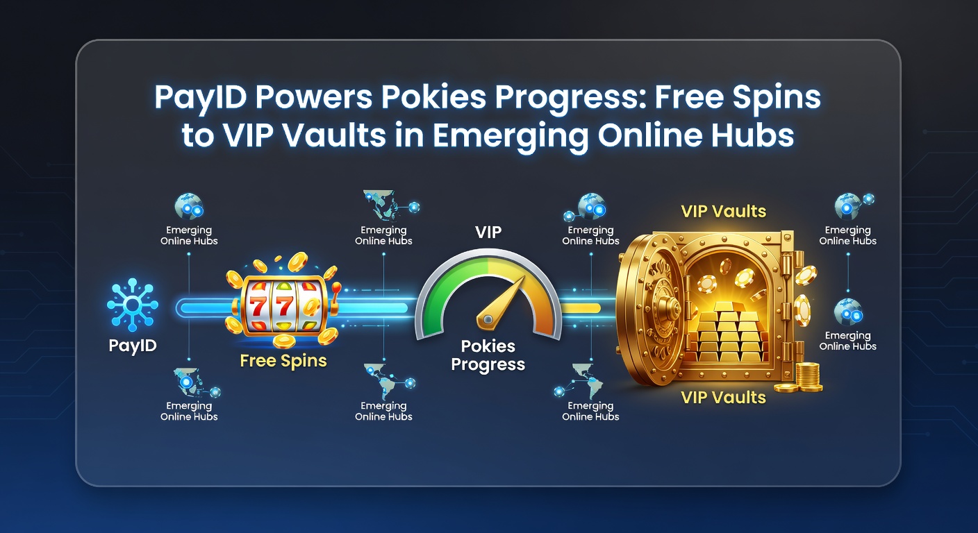 VIP-Vault in einem Online-Casino mit PayID-Symbolik, Pokies-Jackpots und Belohnungsstufen